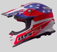 LS2 Helmets - MX456 - US FLAG  LS2-USFLG