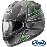 Arai Helmets - Vector-2 Replicas/Graphics -  Hawk Green Frost  ARAI-HWKGRFST