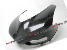 CDT - Ducati-1098 '07-'08, 1098R '07-'09, 1198 '09-'11,  848 '08-'10, 848 Evo '11-'13  -Racing Carbon  Upper Fairing for OEM Airducts  210830, 210832
