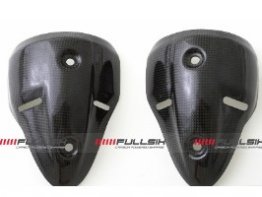 CDT - Ducati- Monster 1100/S '09-'10, 696 '08-'12, 796 '11-'12-Carbon Exhaust Protector - Silencer Pair  35736, 210911
