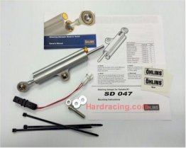 SD047 Yamaha Ohlins Steering Dampers, R1 / R1 M '15-'21  w/ Resistor