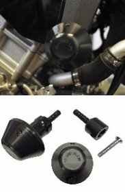 50-0454  Woodcraft Frame Sliders Complete Kit - '15-'18 Yamaha R1/M