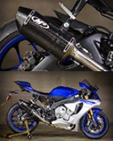 YA9954T  M4 Exhaust - Yamaha -'15-'18   R1  Full System  with Titanium Tubing and MC36 Carbon Muffler