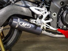 SU9222-GP M4 Exhaust - Suzuki- '16-18  GSX-S 1000/ 1000F   GP Black Satin Can Full System