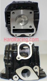 Finbro Ported Upgraded SUPER AWESOME Head 3.0 for 125cc bore  Includes: 27 mm / 23 mm Valves  (NO CAMSHAFT)  - '13-'20  Honda GROM / GROM SF