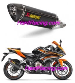 S-H5SO3-HRC  Akrapovic Carbon HEX Slip-on - '16-18  CBR 400/500 R