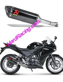 S-H25SO1-ZC   Akrapovic  Carbon Slip-on - '11-'16 CBR 250R
