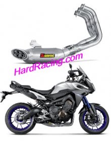 S-Y9R3-HAFT  Akrapovic Titanium Race Full System - '15-'16  Tracer 900/ FJ-09