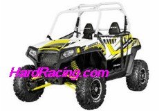 UTV Pro Armor - 2014 RZR-S GRAPHIC KIT - WHITE LIGHTENING (WHITE CAGE) EXTREME W/CUT OUTS P142405WGE