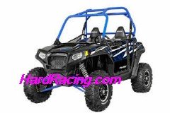 UTV Pro Armor - 2014 RZR-S GRAPHIC KIT - STEALTH BLACK (BLUE CAGE) EXTREME W/CUT OUTS  P142405SBE
