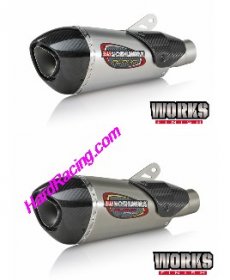 Yoshimura Alpha T Race 3/4 Exhaust Works Finish - '15-'17 R1/R1M   ( 13141CP520, 13141NP720)