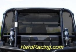 UTV Windshields - Polaris RZR 1000 Rear Windshield  RWS-P-RZR-1K-7X