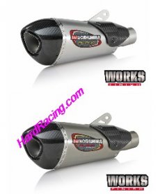 Yoshimura Alpha T Race  Exhaust Works Finish Full System - '06-'17  R6  ( 13630AP520, 136301P720)