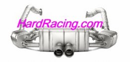 S-PO981SO2-HT   Akrapovic Automotive Exhaust -Porsche Boxster Spyder (981) 2016  Slip-On Line (Titanium)