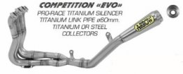 Arrow Exhaust - Honda CBR1000RR '17-18 -Arrow Competition EVO Exhaust -For Standard Bikes  71175CP, 71174CP