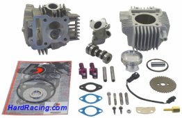 TB Parts 143cc Big Bore Kit (incl. Race Head V2, & Intake Manifold Kit) - '17-'23 Kawasaki Z125 Pro  TBW9175