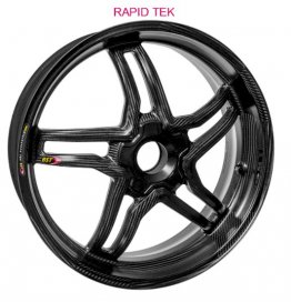 BLACKSTONE (BST) Carbon Fiber REAR Wheel  RAPID TEK