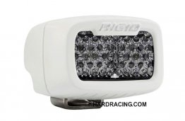 Rigid Industries LED Light Bar - SR-M Series Pro  FLOOD  DIFFUSED  PATTERN W/WHITE HOUSING  942513 (SUPERCEDES 94251)