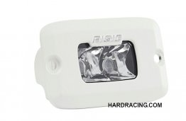 Rigid Industries LED Light Bar - SR-M Series Pro  SPOT  PATTERN W/WHITE HOUSING FLUSH MOUNT  962213