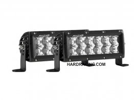 Rigid Industries LED Light Bar - E SERIES   - 6" SPOT  PATTERN  E-MARK COMPLIANT PAIR   106312EM