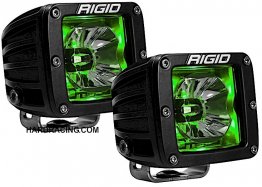 Rigid Industries LED Light Bar - RADIANCE+ POD W/GREEN  LIGHT   20203
