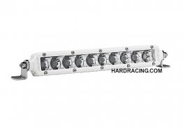 Rigid Industries LED Light Bar -  SR SERIES - PRO 10"  SPOT  PATTERN  W/WHITE FINISH   310213
