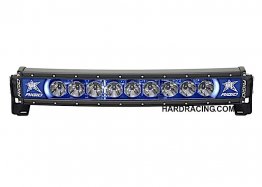 Rigid Industries LED Light Bar - RADIANCE+ CURVED  20"   BLUE BACK LIGHT    32001