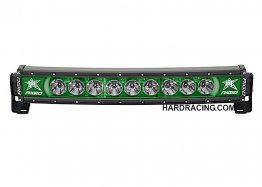 Rigid Industries LED Light Bar - RADIANCE+ CURVED  20"   GREEN BACK LIGHT    32003