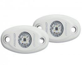 Rigid Industries LED Light Bar -  A SERIES PRO LOW POWER PAIR   (LED  NEUTRAL WHITE ) SURFACE MOUNT WHITE FINISH  482143