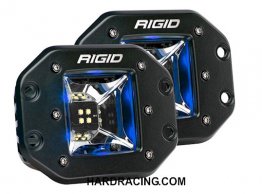 Rigid Industries LED Light Bar - RADIANCE SCENE  SERIES BLUE BACKLIGHT FLUSH MOUNT PAIR  68211