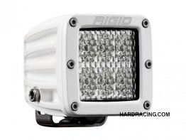 Rigid Industries LED Light Bar - D SERIES   PRO   DRIVING  DIFFUSED  PATTERN   W/WHITE  FINISH   701513
