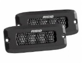 Rigid Industries LED Light Bar - SR-Q Series Pro SPOT  DIFFUSED   PATTERN  MIDNIGHT EDITION  PAIR(FLUSH MOUNT)   925513BLK