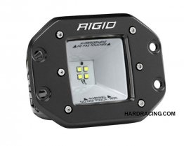 Rigid Industries LED Light Bar - SCENE PRO SERIES 2X2 115 DEGREE DC FLUSH MOUNT   w/BLACK FINISH   681523