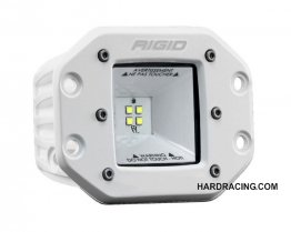Rigid Industries LED Light Bar - SCENE PRO SERIES 2X2 115 DEGREE DC FLUSH MOUNT  w/WHITE FINISH   681623