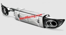 Akrapovic Titanium Slip-on Line w/ Titanium Tips for '10-'13 Porsche 997 Turbo/Turbo S (997 FL), S-PO997TFLH