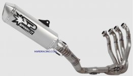 SPARK EXHAUST -  "FORCE"    FULL TITANIUM SYSTEM (WSBK EVOLUTION)  -   Kawasaki ZX-10R  2016-20     SP-GKA8814T