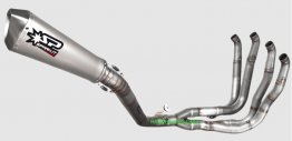 SPARK EXHAUST -  "KONIX EVO"   TITANIUM FULL EXHAUST WITH RACING HEADERS/ CARBON END CAP -  HONDA CBR1000RR  '08-19     SP-GHO8824T