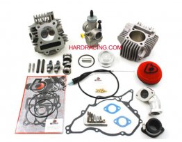 TB Parts   TB 165cc Big Bore Kit, Race Head V2, and 28mm Carb Kit - Kawasaki KLX110/ KLX110L/ SUZUKI DRZ110  TBW9029