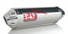 1117375  Yoshimura SINGLE Stainless TRC Race Slip-on - '07-'08 Suzuki GSX-R 1000