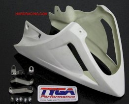 BPFL-7328    Tyga Performance  Under Cowl, Belly Exhaust Type, Unpainted    - For '19-'21 Honda Monkey 125  (SPECIAL ORDER ONLY)