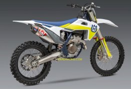 262530S320  Yoshimura  DIRT/ATV RS-12 Stainless Full System w/ Aluminum Muffler-  Gas Gas / Husqvarna/ Ktm  Models