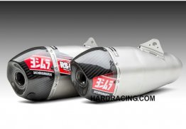 22843AR520   Yoshimura RS-9T FULL SYSTEM -  STAINLESS CAN W/CARBON FIBER END CAP & STAINLESS HEADERS - HONDA CRF250R   2018-21/ RX
