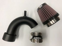 CH-1073 Z125  Chimera BLACK VERSION Short Stack Ram Air Intake '17-'25 Kawasaki Z125 Pro -  IN STOCK