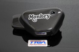 BPCC-7142L   Tyga Performance Left  Side Cover  (Carbon) - For '19-'21 Honda Monkey 125 (SPECIAL ORDER ONLY)