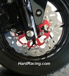 SBL Front Wave Disc - BLACK - ( NOT Compatible with Brembo Upgrade) DISK-GROM-2-xx