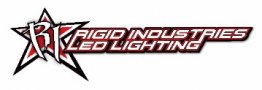 Rigid Industries LED Light Bar -  E SERIES    10"  AMBER  FLOOD PATTERN  110122