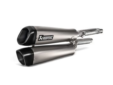 S-T12SO3-HCQT Akrapovic Titanium Slip On - '19-20 Triumph Scrambler 1200