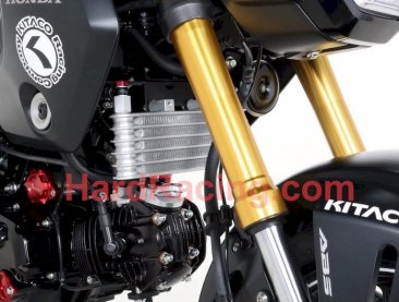 Kitaco 5 ROW  Super Oil Cooler   2022+ Honda GROM RR Only (use with STOCK HEAD) - 360-1452260