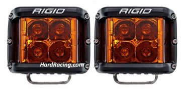 Rigid Industries Amber PRO Series  D-SS SPOT with Amber Pro Lens - Pair, 262214  (IN STOCK)