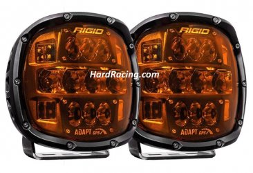 Rigid Industries Adapt XP with Amber Pro Lens - Pair, 300515  (IN STOCK)